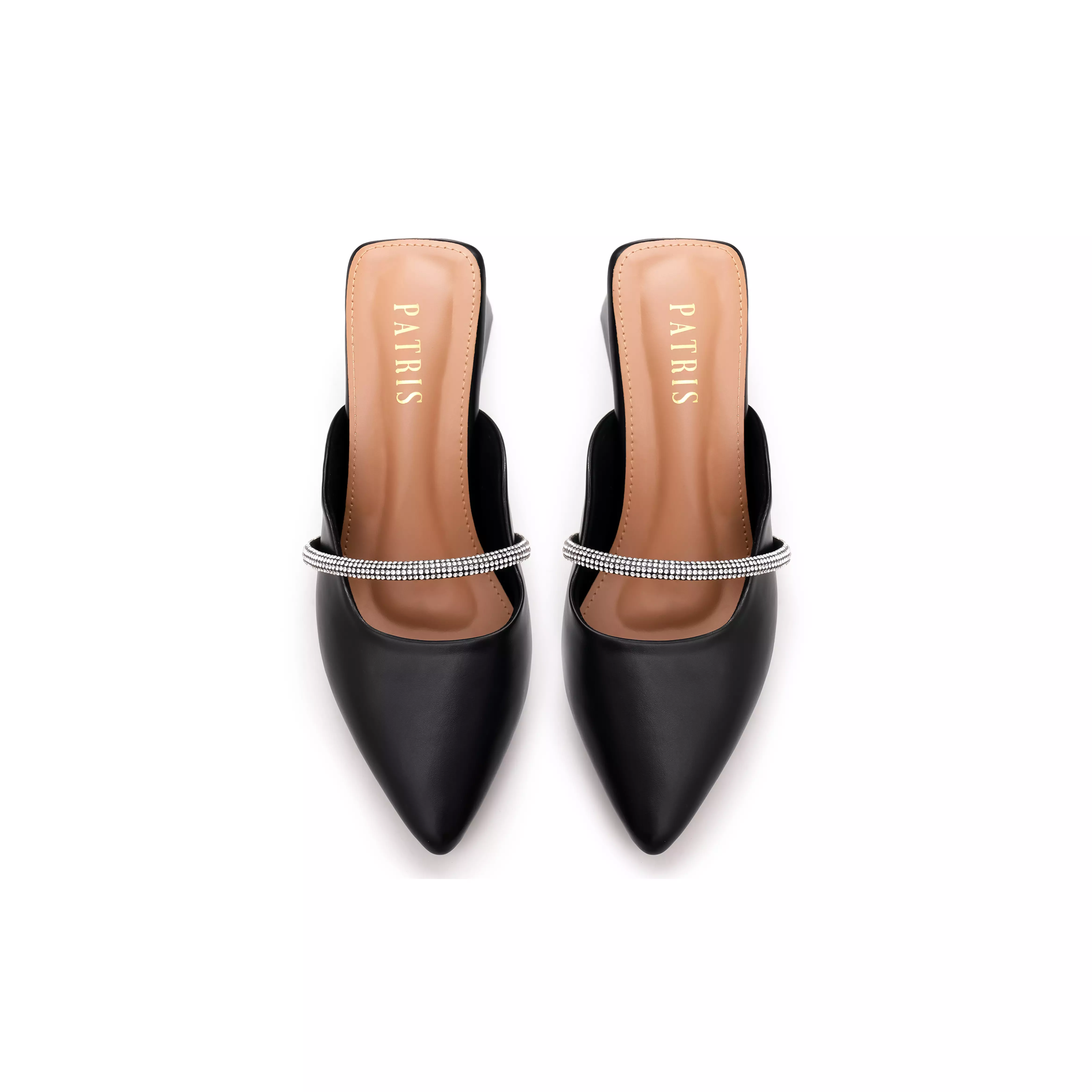 PATRIS Trista Mules Heels Wanita 7 cm