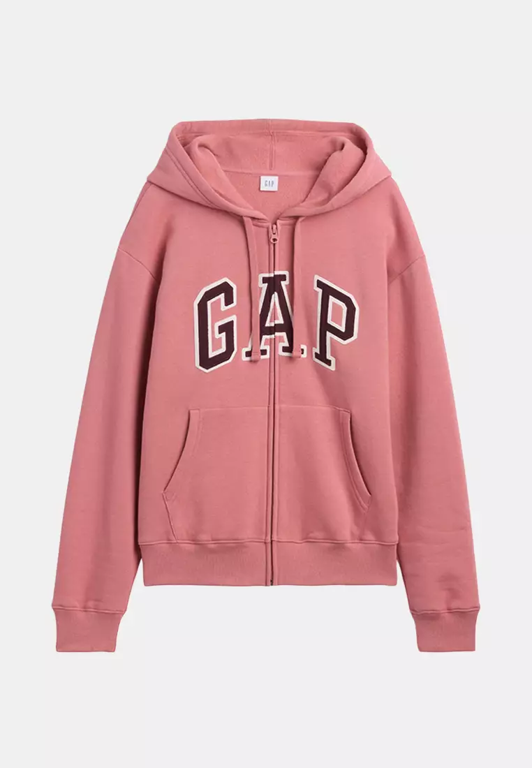 Logo Zip Hoodie