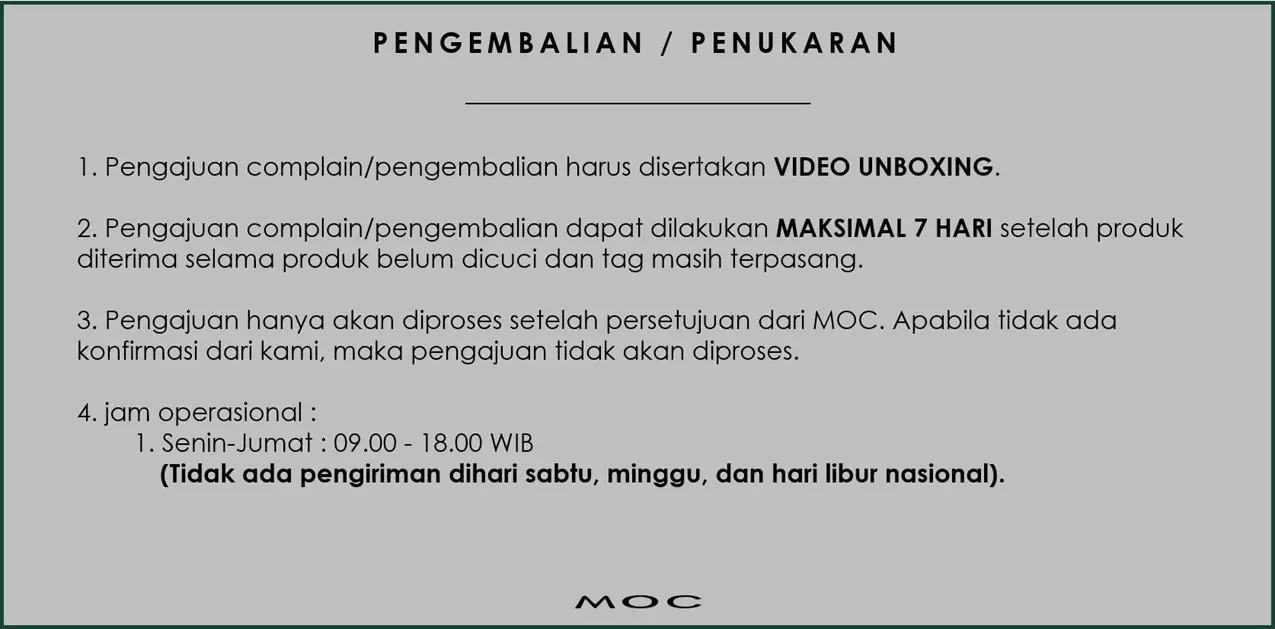 MOC - Kemeja Polos Pria Lengan Panjang Renton - Orange Dark