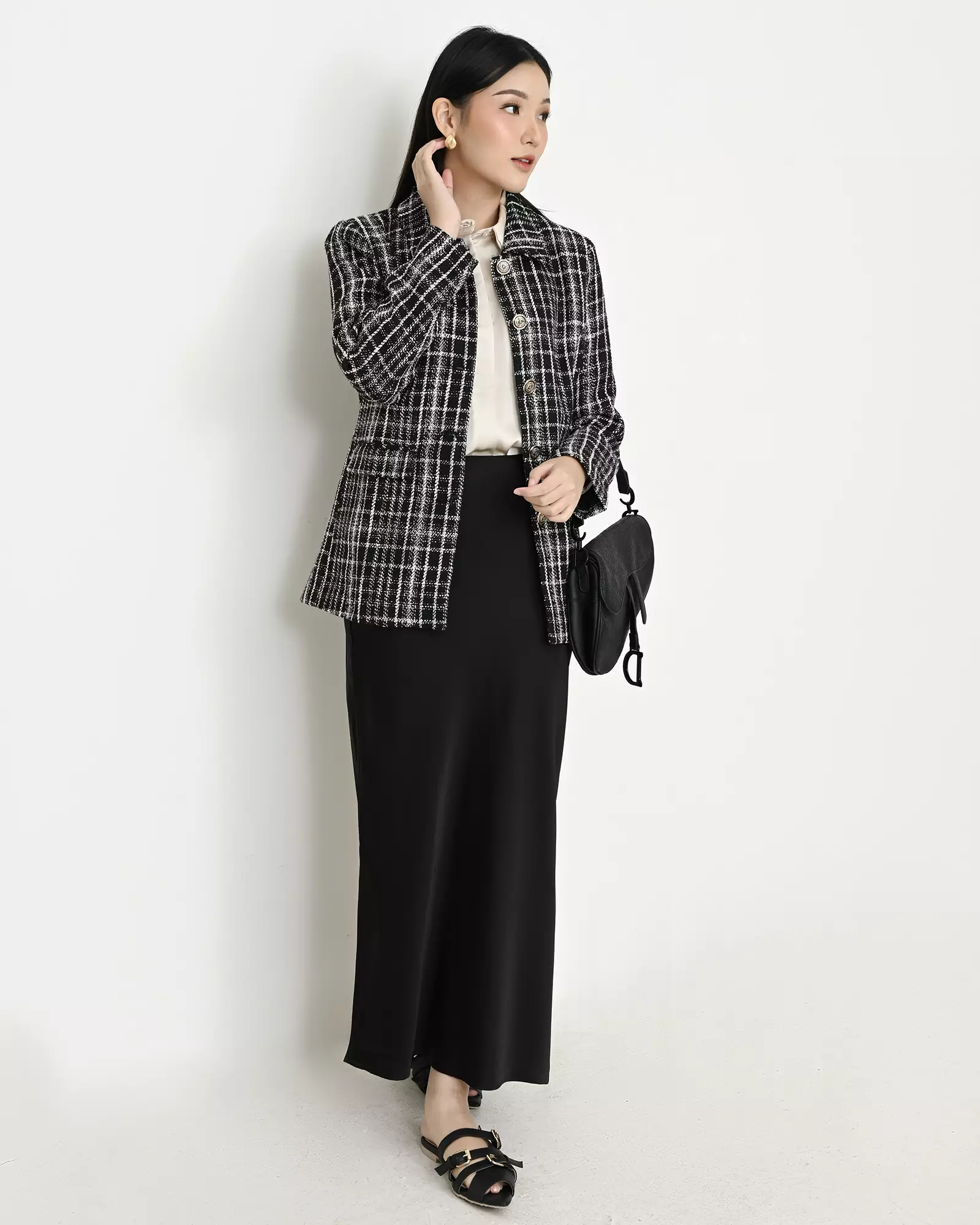 Geulis.id BLAIR BLAZER - Black