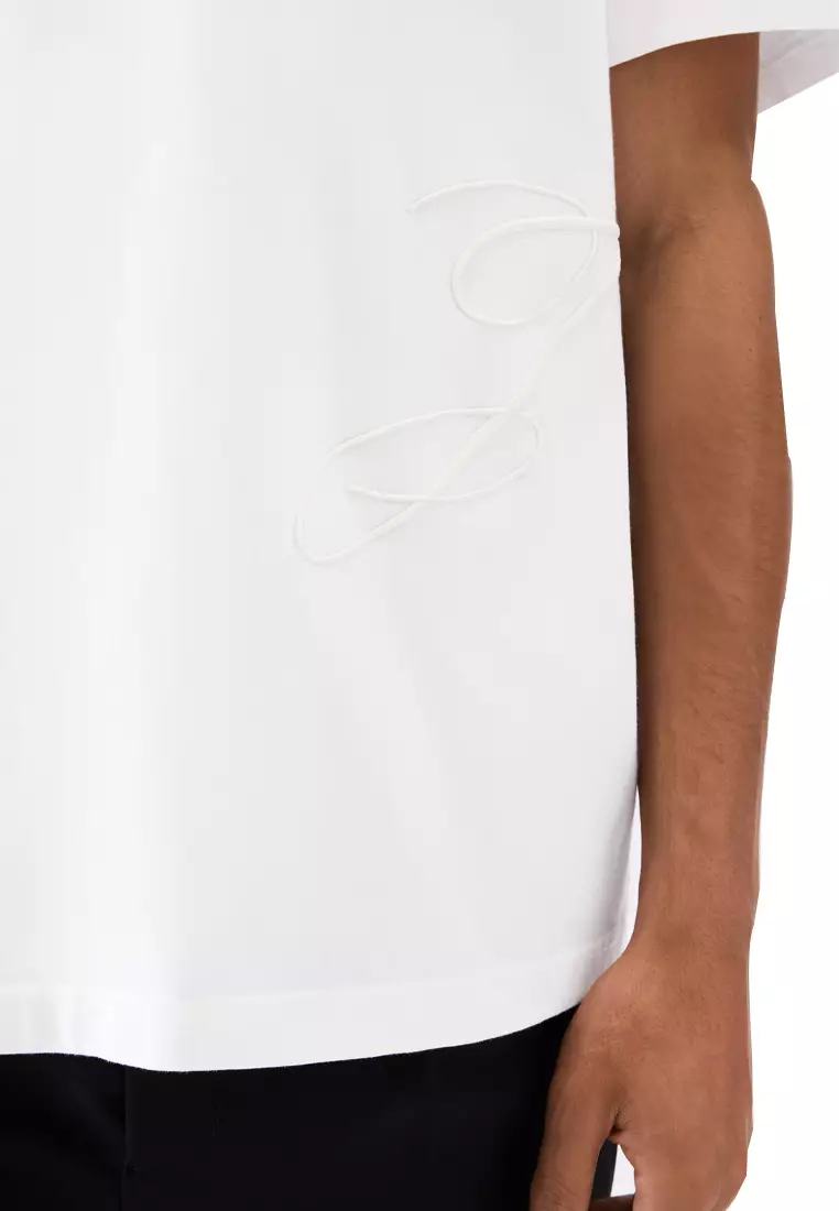 Buy Jacquemus Men's T-shirt In White 25HTSM00566AJ0 0068 100 2026
