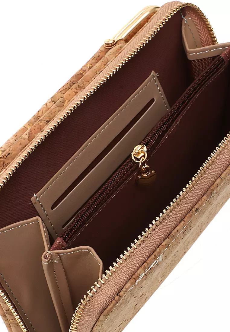 Sling Bag Tas Selempang Dompet Wanita Multifungsi Uniqe Design Material Kulit Leather ORIGINAL