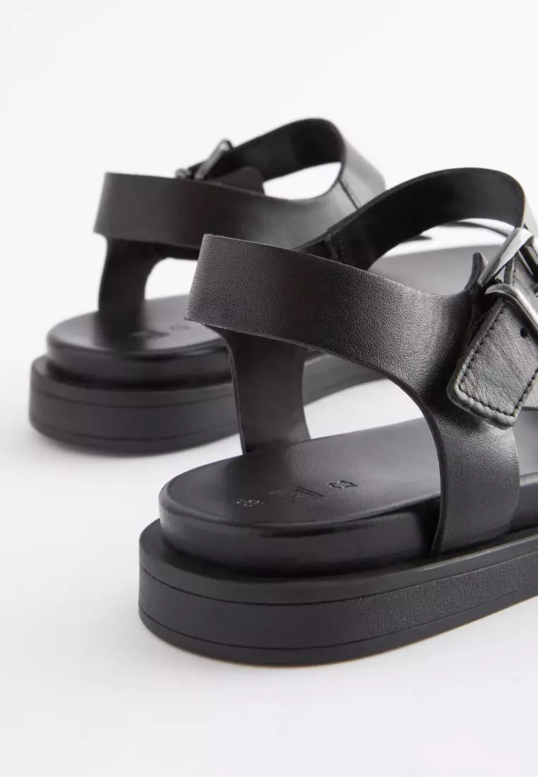 Next womens hotsell black sandals