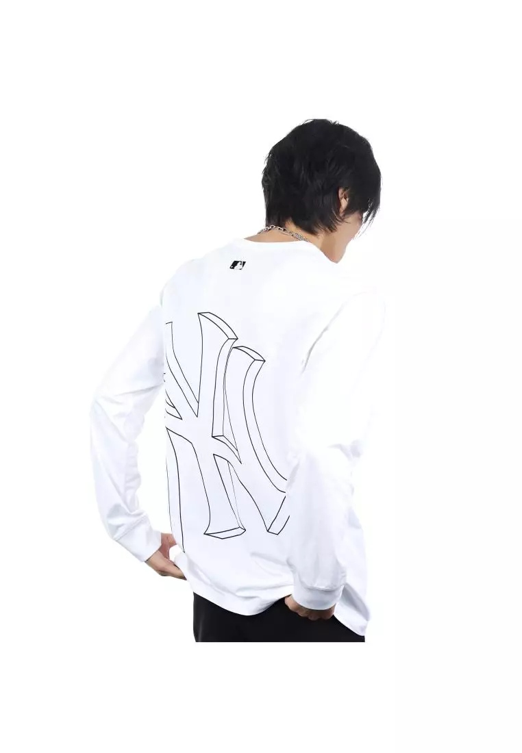 MLB Korea - Basic Mega Logo Long Sleeve T-Shirt – Harumio