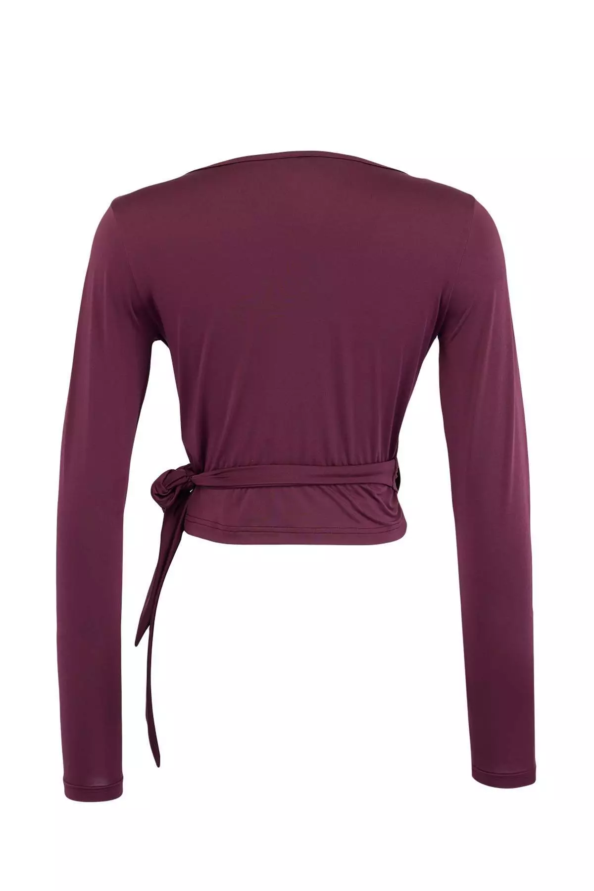 Mürdüm Micro Crop Blouse Thmss26Bz00002