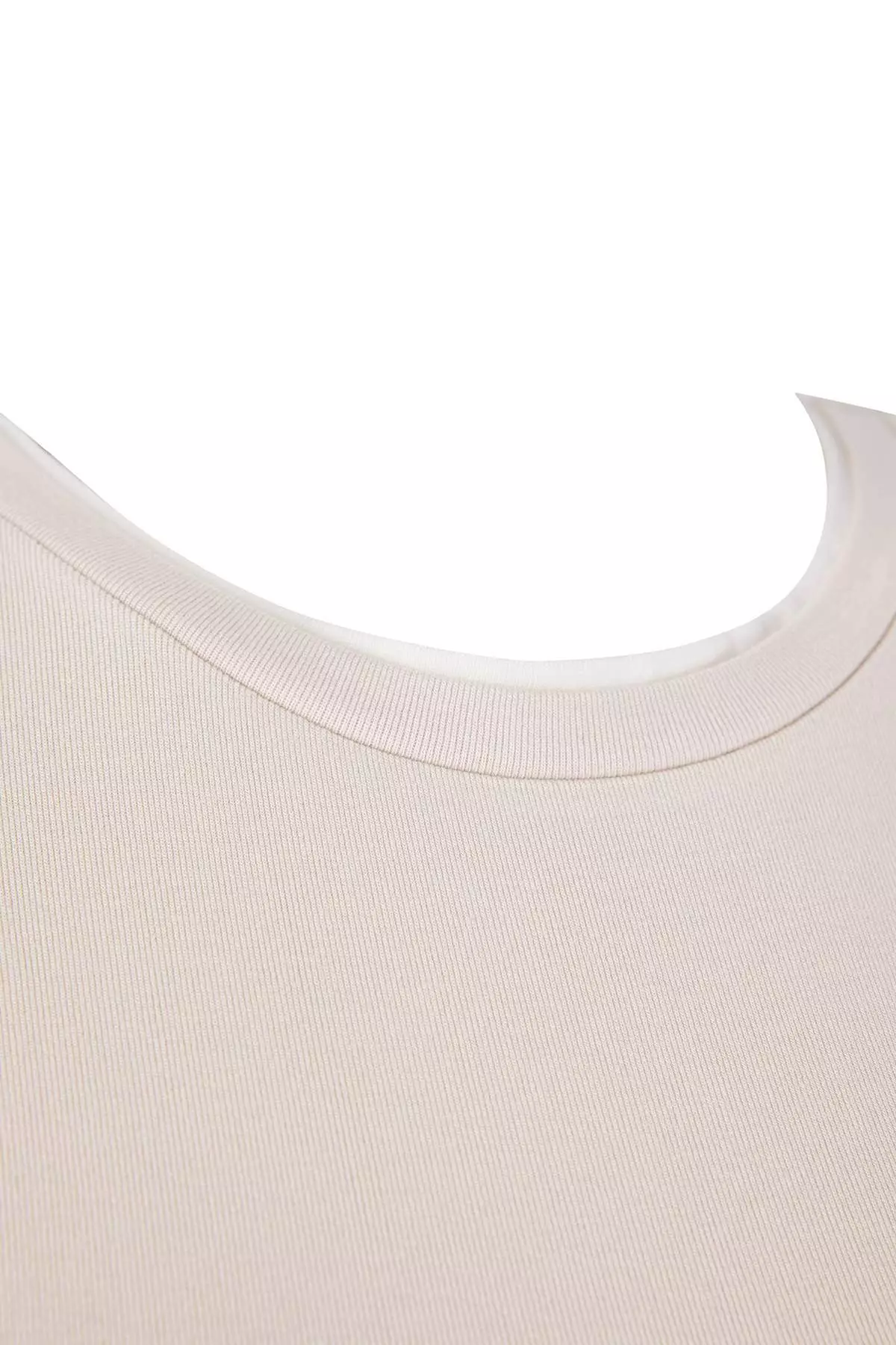 Wardrobe Essentials Stone Neckline Piped Detail Soft Keys Knitted Large Size Blouse Tbbss26Af00025