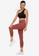 ZALORA ACTIVE red Contrast Stitch Curve Panel Leggings 37190AAC6DF723GS_4