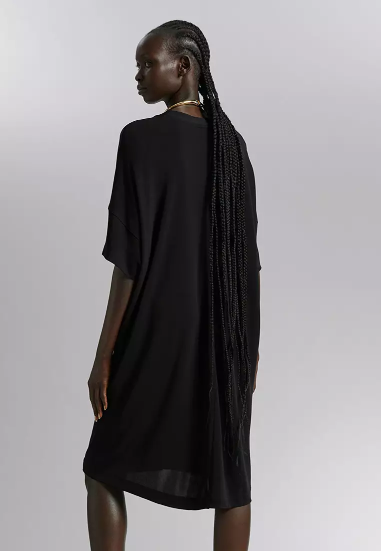 Buy Other Stories Draped V Neck Dress 2024 Online ZALORA