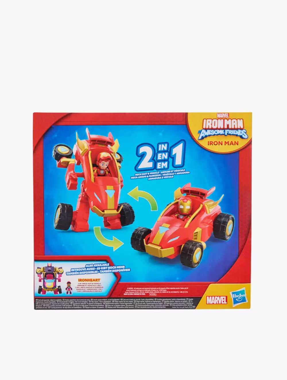 Marvel IMF Iron Man 2-In-1 Mech Suit & Vehicle - AVSG1474