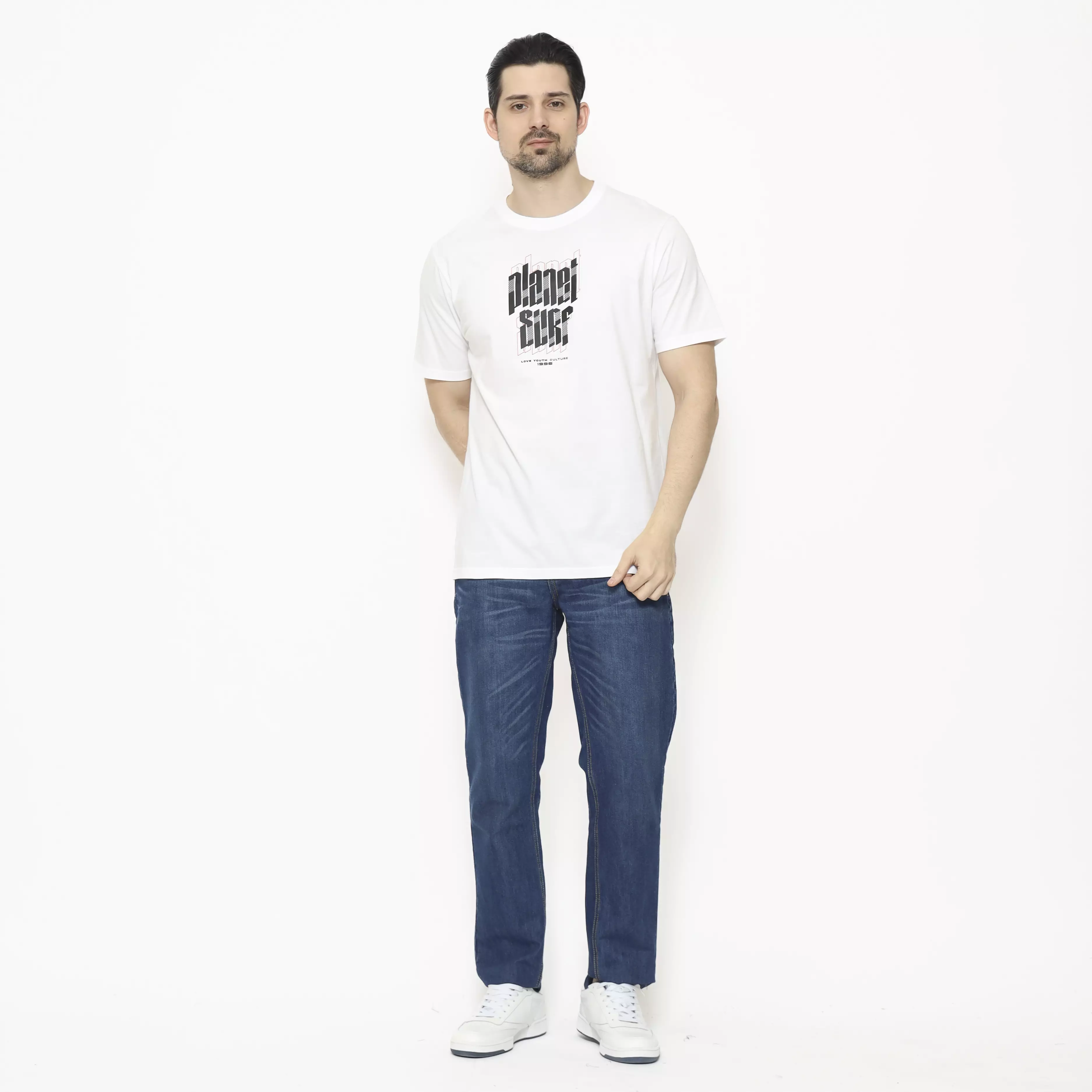 Planet Surf Clothing Kaos lengan pendek Pria Millie  Planet Surf