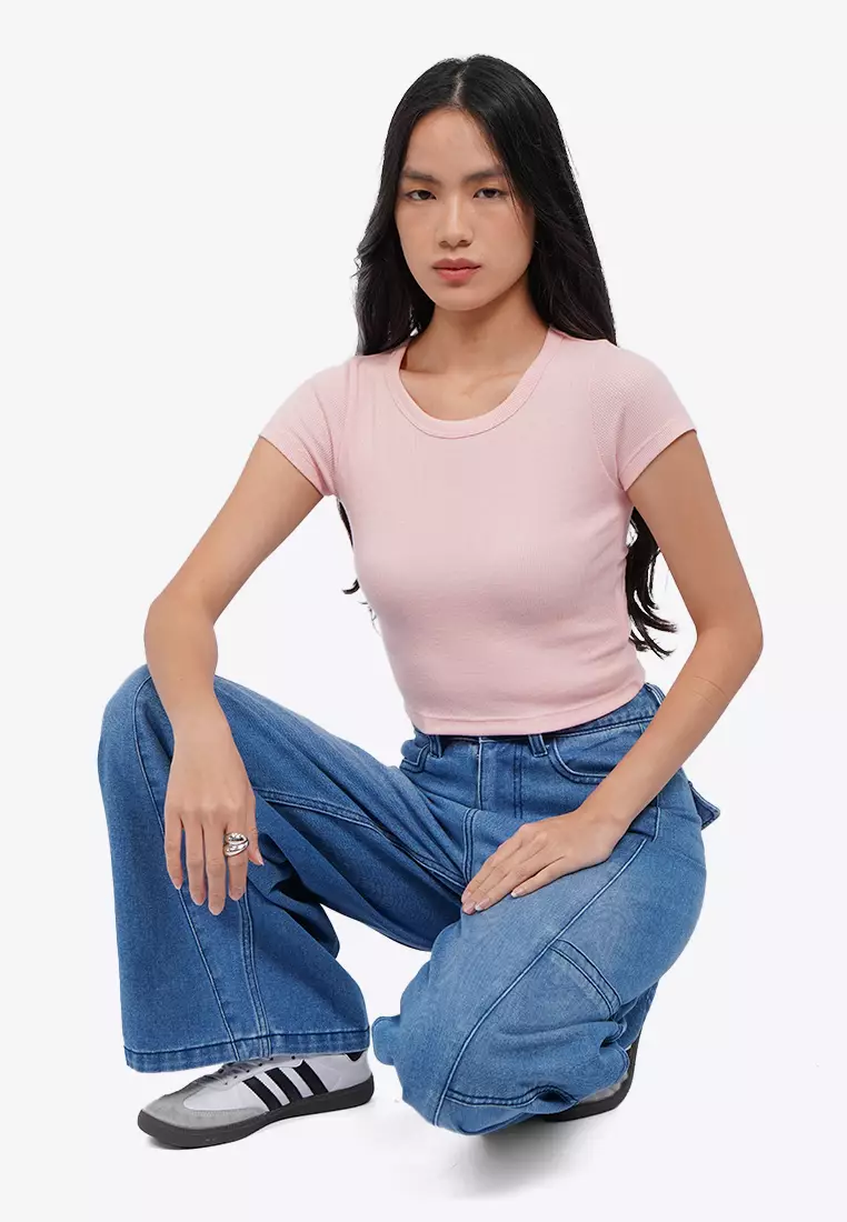 Short Sleeve Rib T-Shirt