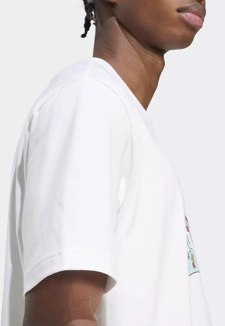 Doodle Hunt Bike Graphic T-Shirt