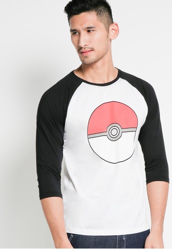 Pokemon Ball Raglan Tshirt