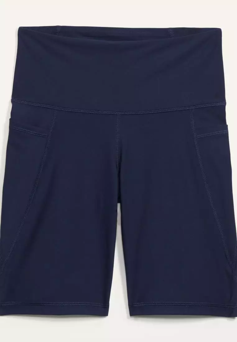 Inch Biker Shorts At Old Navy High-Waisted Biker Shorts 3-Pack