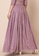 Indya pink Foil Gathered Maxi Skirt F40AEAA9CDF701GS_2