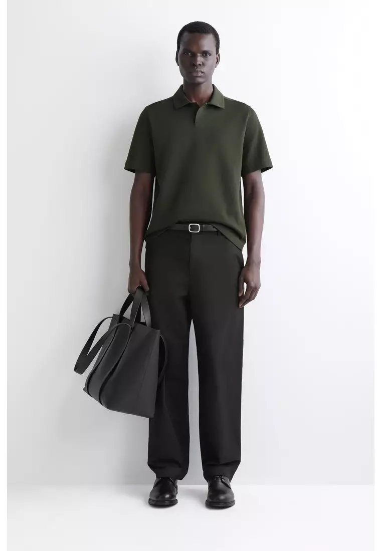 COTTON-PIQUÉ POLO SHIRT