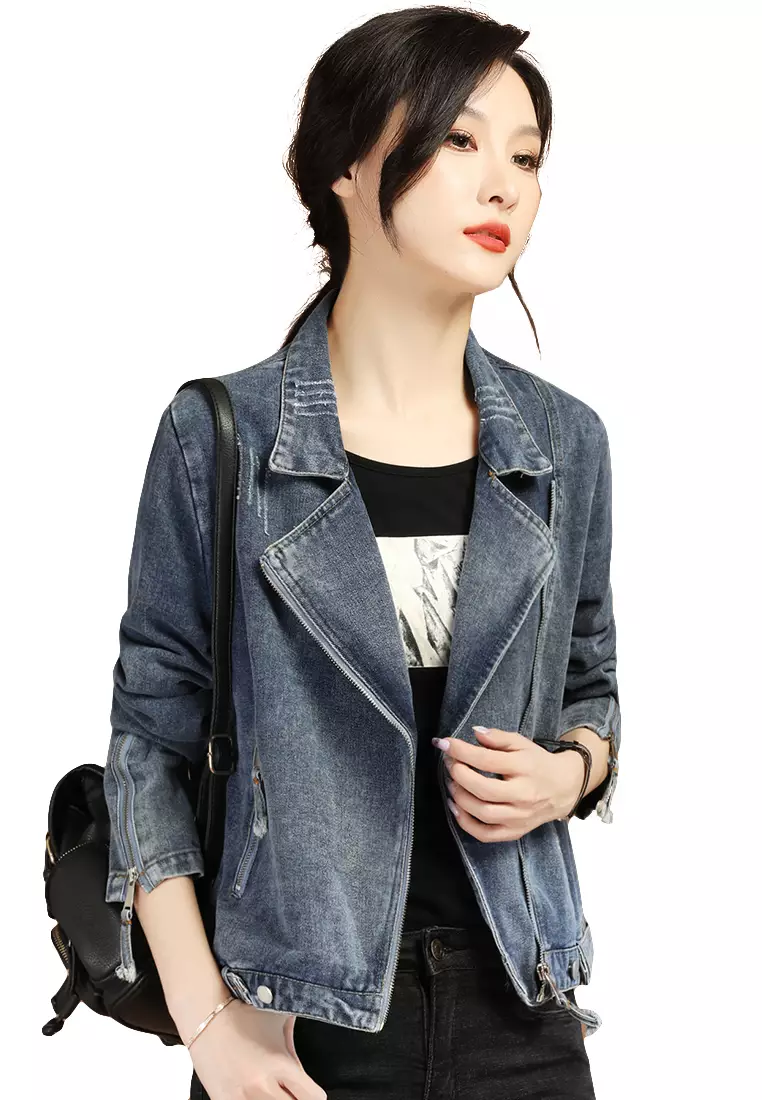 Girls jeans top sale jacket