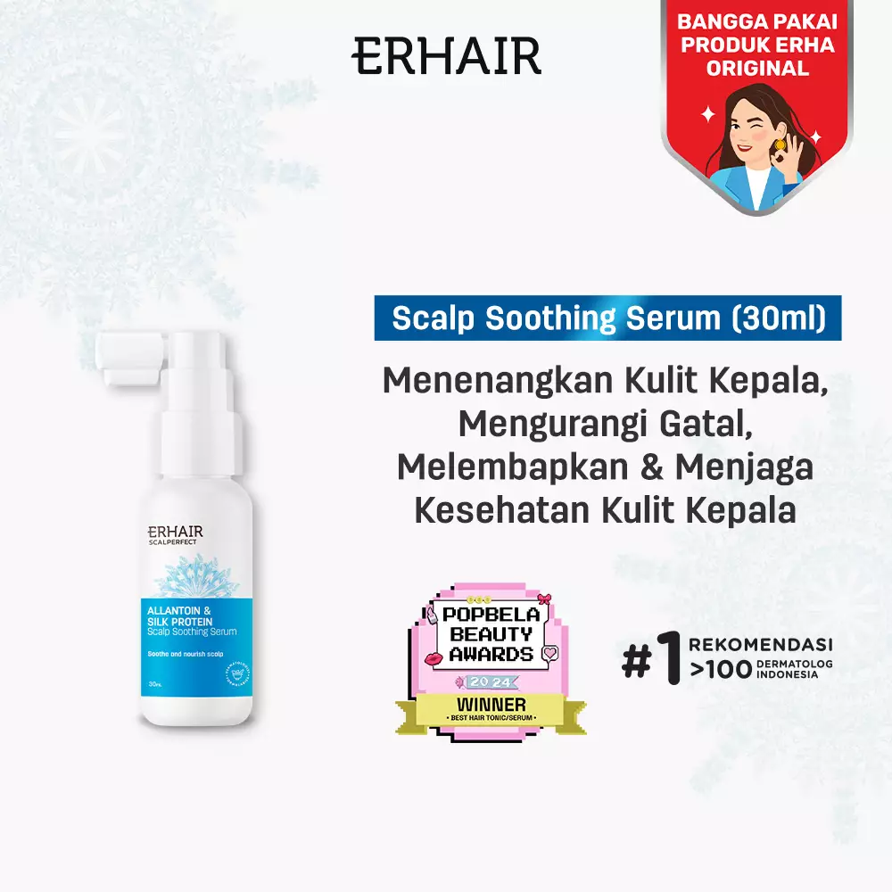 Erhair Scalperfect Soothing Serum - Perawatan Kulit Kepala - 30ml