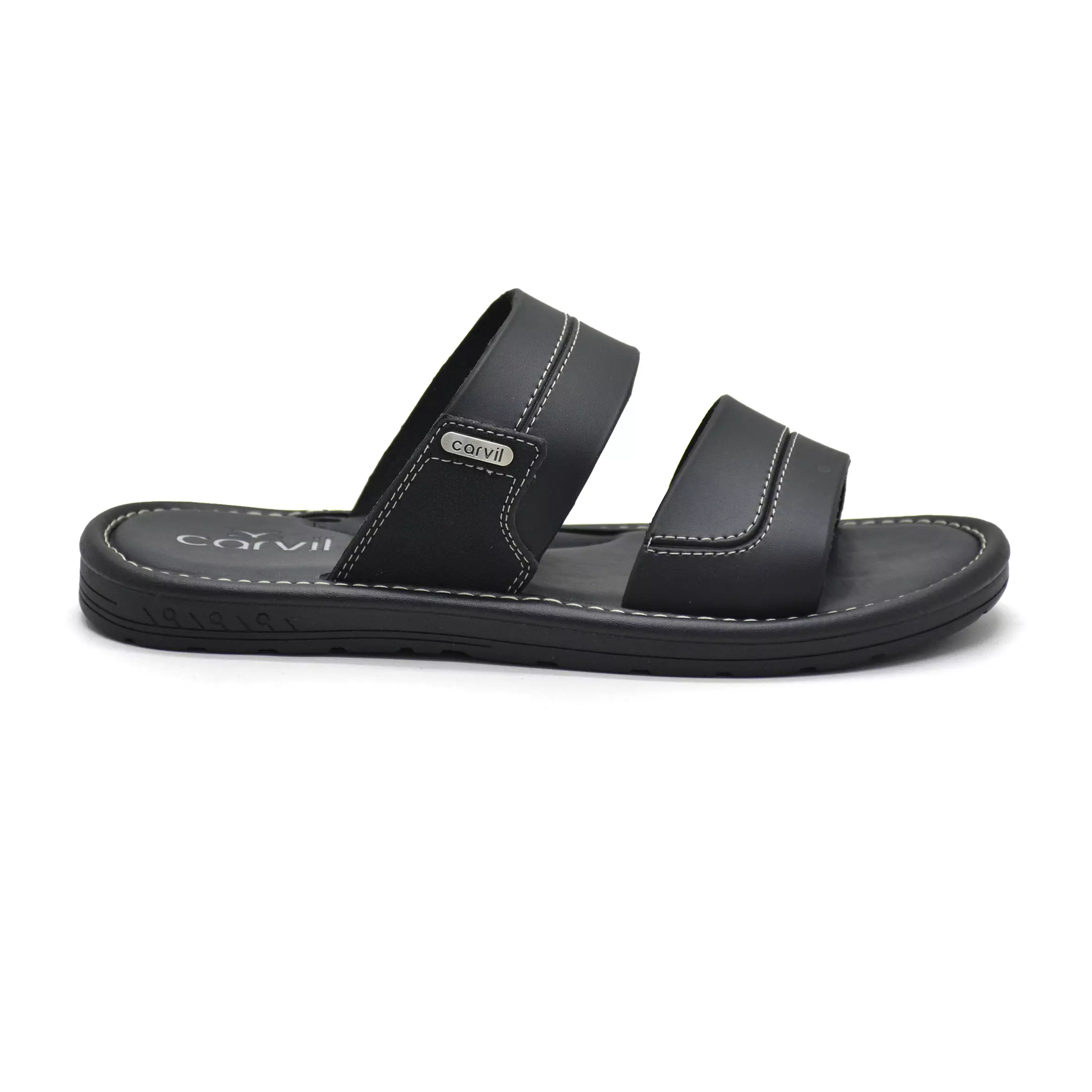 Carvil Sandal Pria Torino-02 M Black