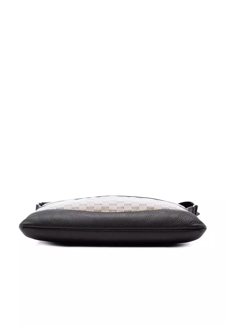Pre-Loved Gucci Gg Crystal Crossbody