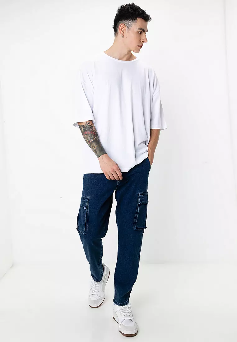 Slim Cargo Jeans