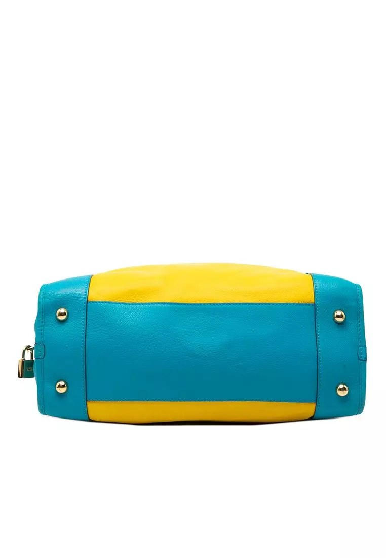 Pre-Loved Loewe Tricolor Leather Amazona 36