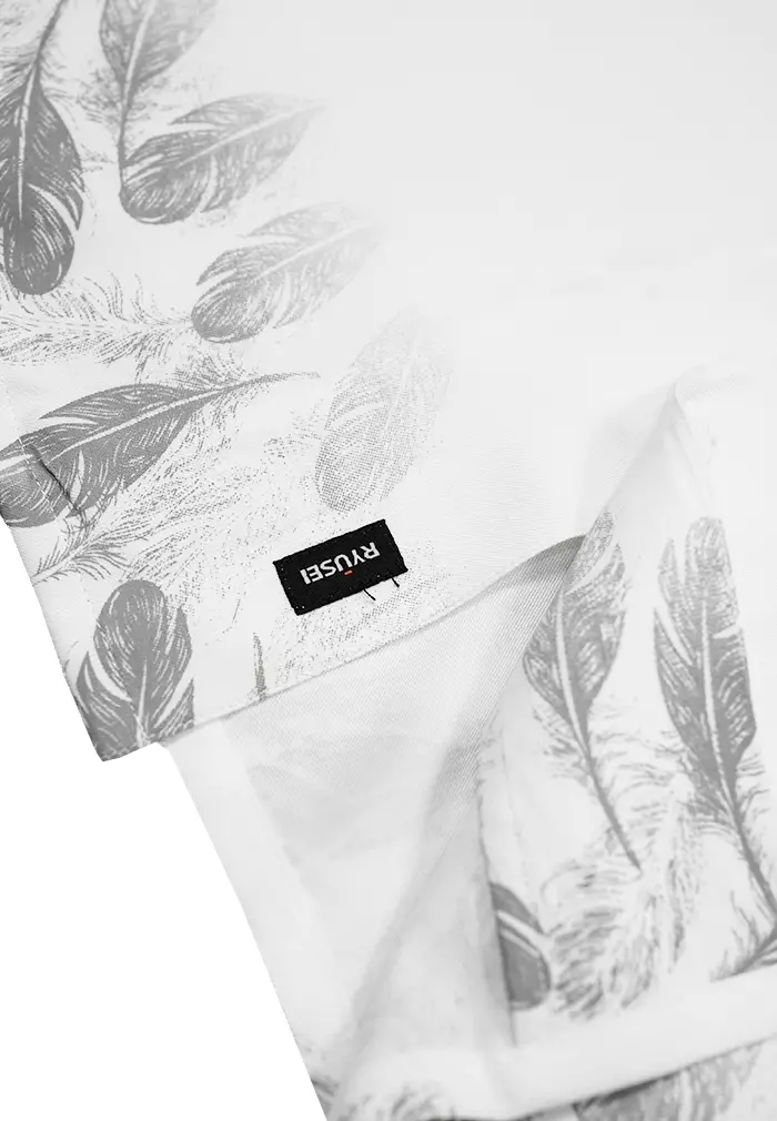 Ryusei Kemeja Pantai Yutaka White