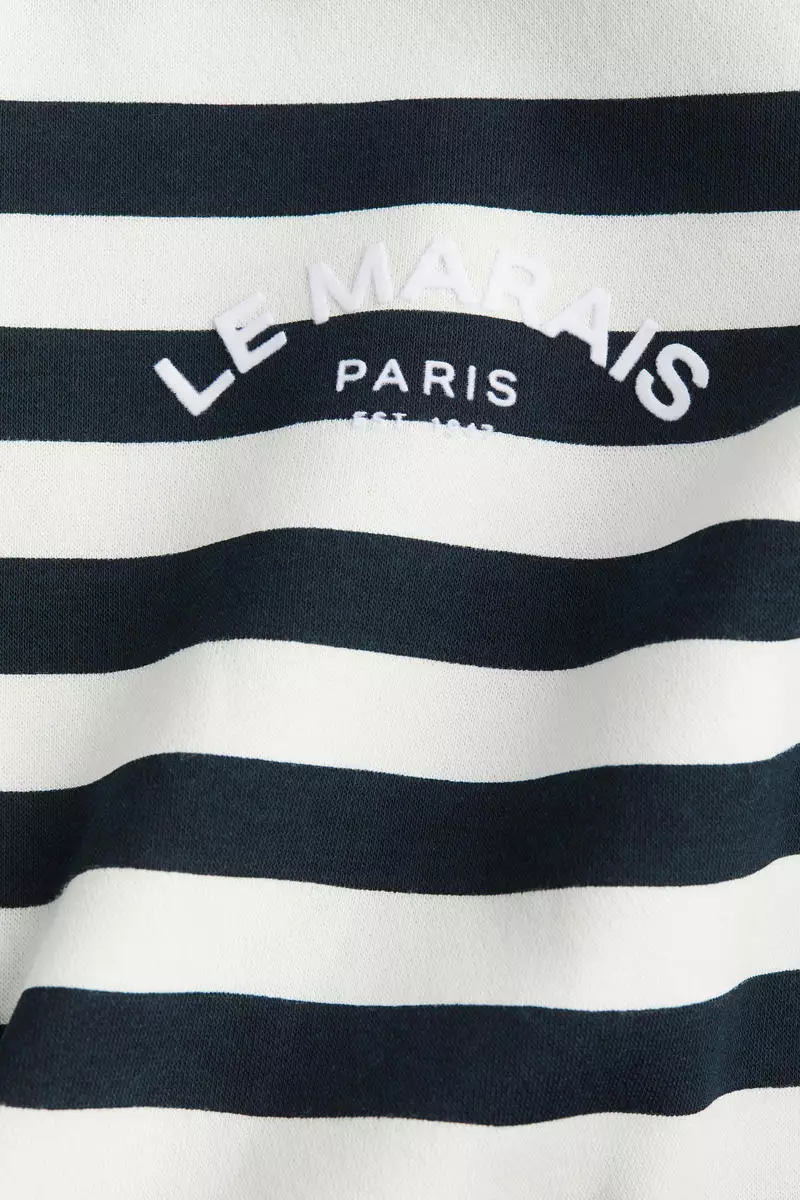 Text-motif sweatshirt