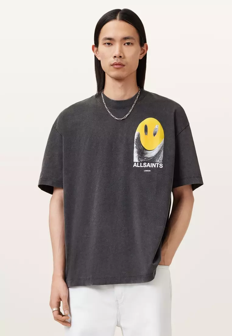 AllSaints Party Wave SS Crew 2025 | Buy AllSaints Online