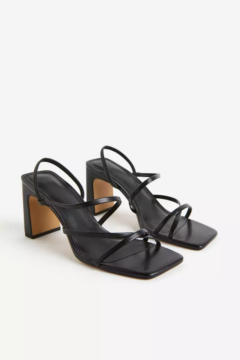 Block-heeled sandals