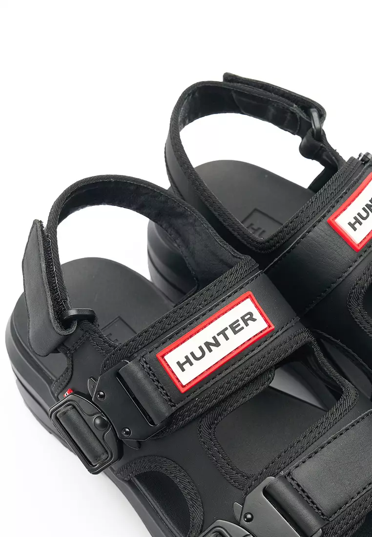 ★HUNTER★ WOMEN City Level Neo Leather Buckle Sandals Festi Buy Hunter Boots UNISEX CITY REBEL NEO LEATHER BUCKLE