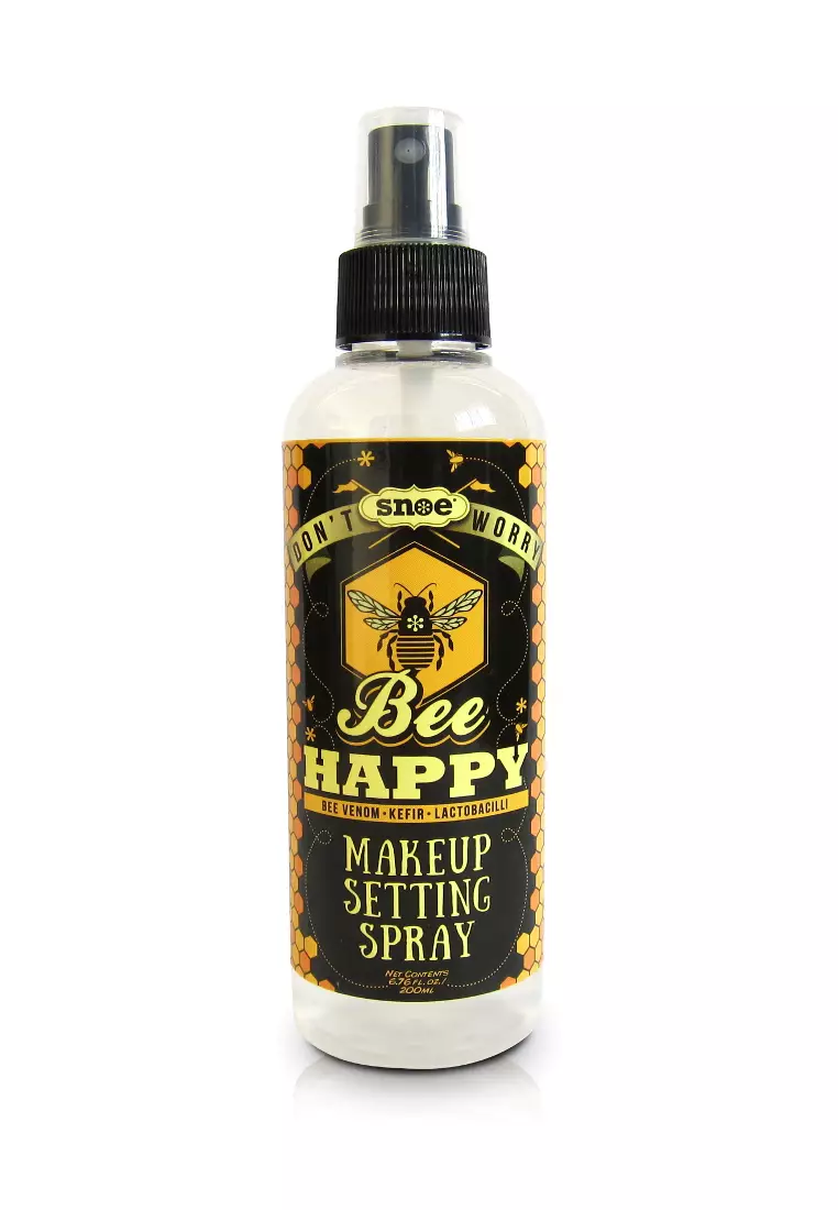Discount on Snoe Beauty  shoes - SKU: Don’t Worry Bee Happy Makeup Setting Spray 200ml