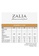 ZALIA BASICS brown Smocking Neckline Blouse A243CAA57DD21FGS_5