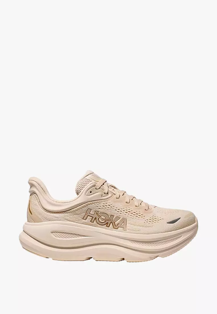 HOKA Bondi 9 Women's Running - Vanilla / Birch