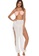 LYCKA white LTH4018-European Style Beach Casual Pants-White AF45DUS6C5A453GS_4