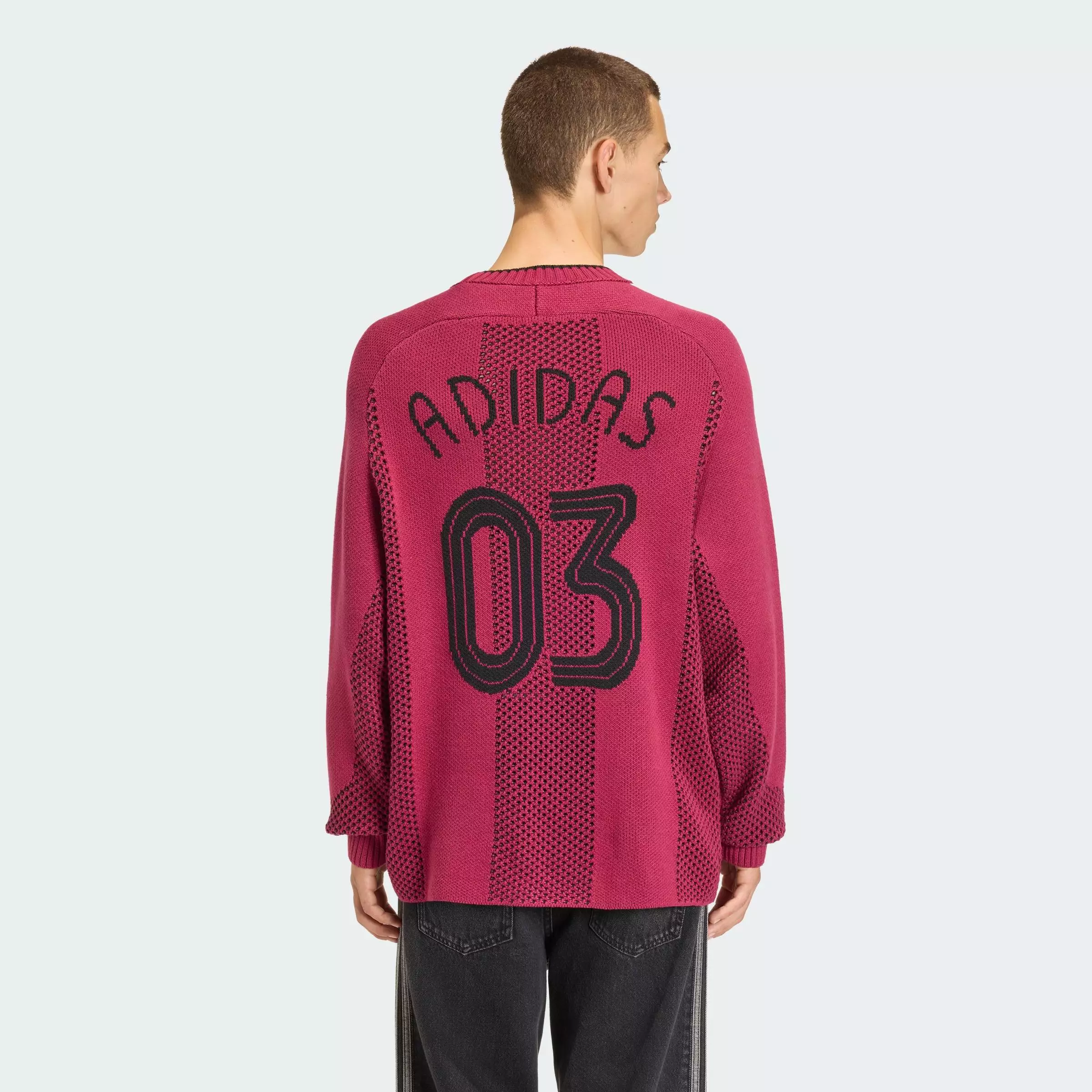 Lifestyle ADICOLOR BLOKECORE LONGSLEEVES LIGHT WEIGHT PULLOVER UNISEX Unisex Burgundy KQ5086