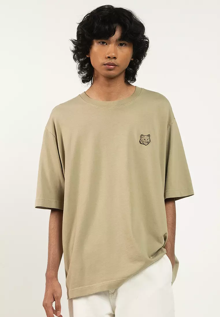 トップス MAISON KITSUNE OVERSIZE TEE-SHIRT 25AW Buy Maison Kitsune Fox Head Oversize T-Shirt 2026 Online | ZALORA