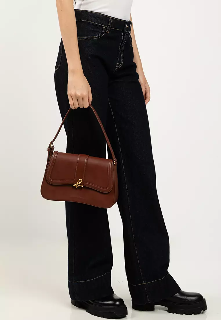 B. Logo Shoulder Bag