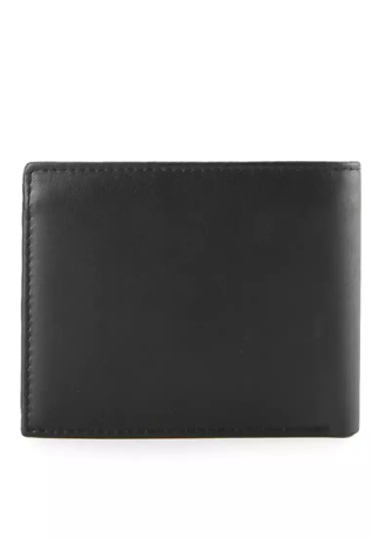 Pierre Cardin Dompet Lipat Pria Kulit Leather Dompet Pendek Branded Men Short Wallet 0111429501BLA