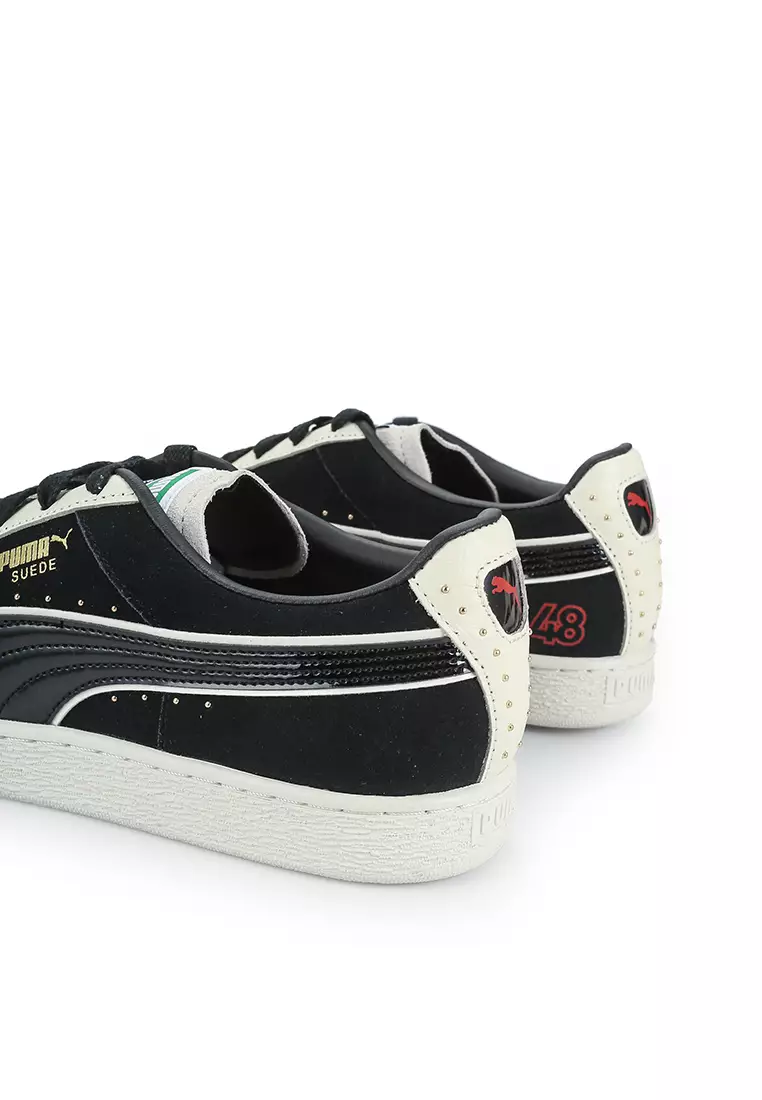 Puma top suede hitam