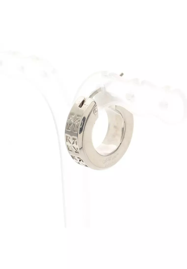 Buy Louis Vuitton Pre-loved LOUIS VUITTON book redreil nanogram earrings GP  gold Silver 2023 Online