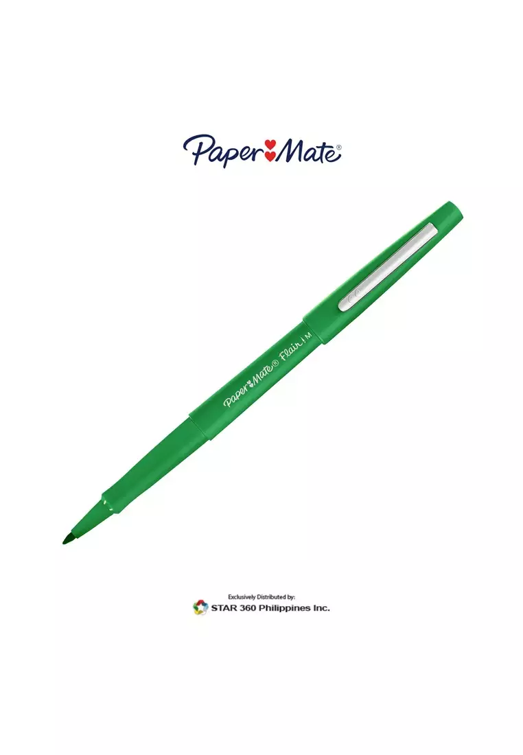 Buy Paper Mate Flair Medium Point 12s Green 2024 Online