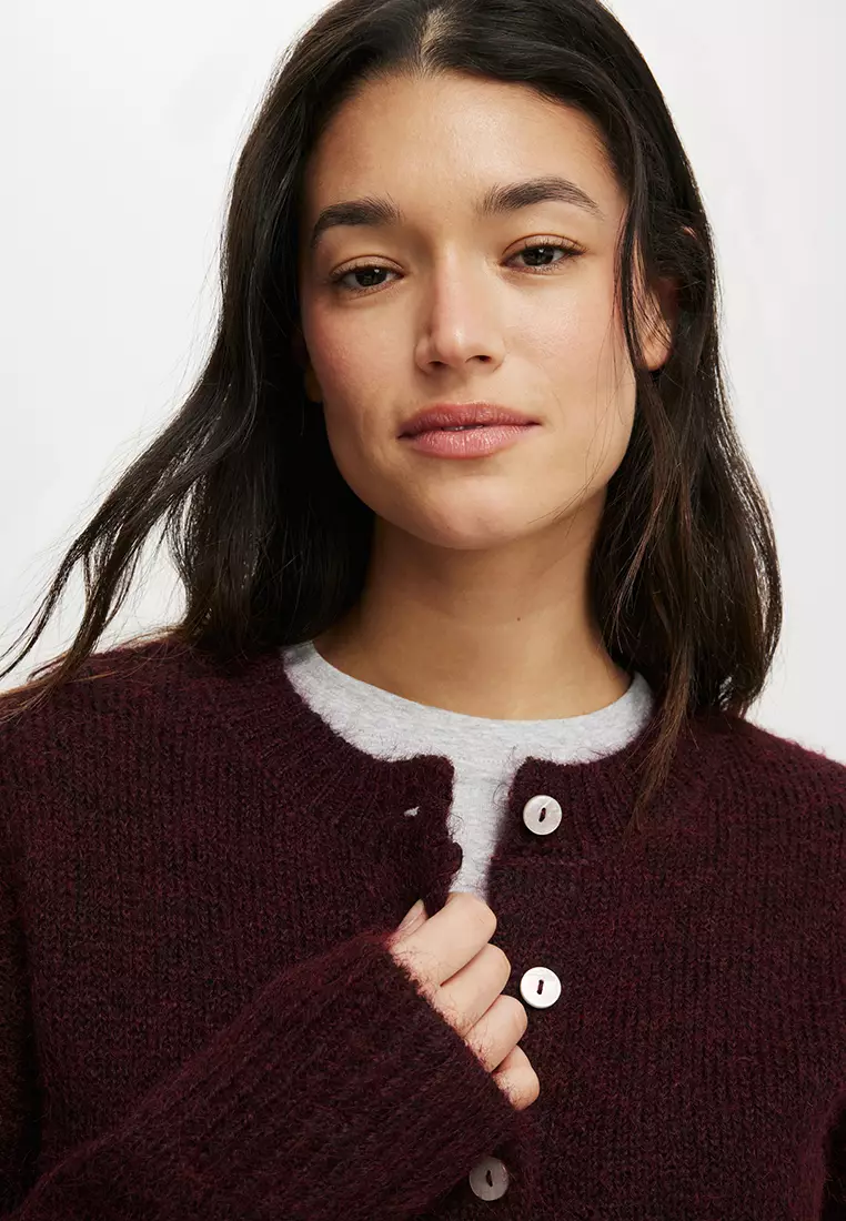 Lofty Luxe Crew Cardigan