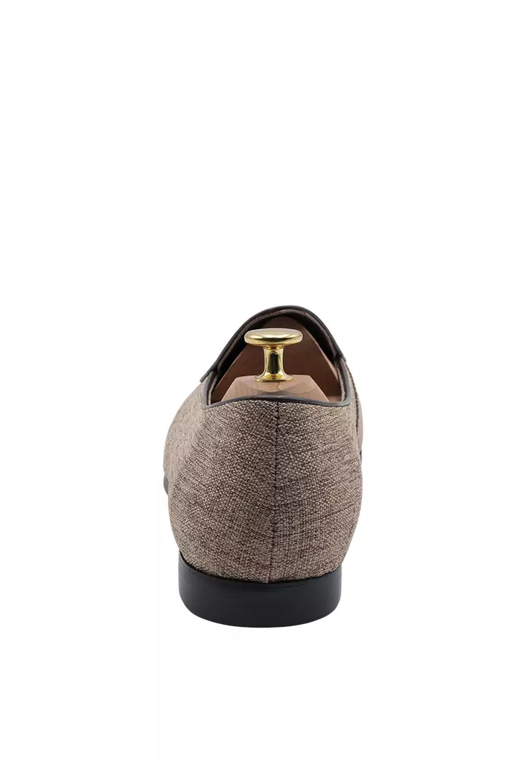 Rafael Brown Tassel Belgian Loafer