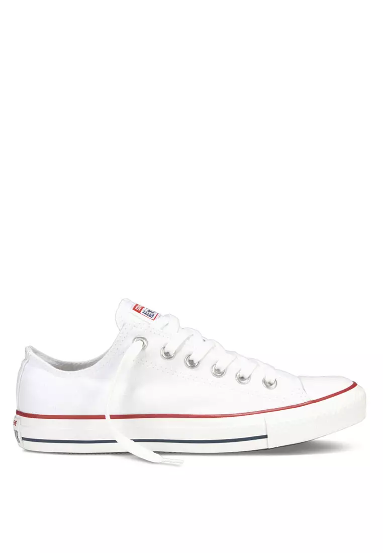 Converse all white sneakers