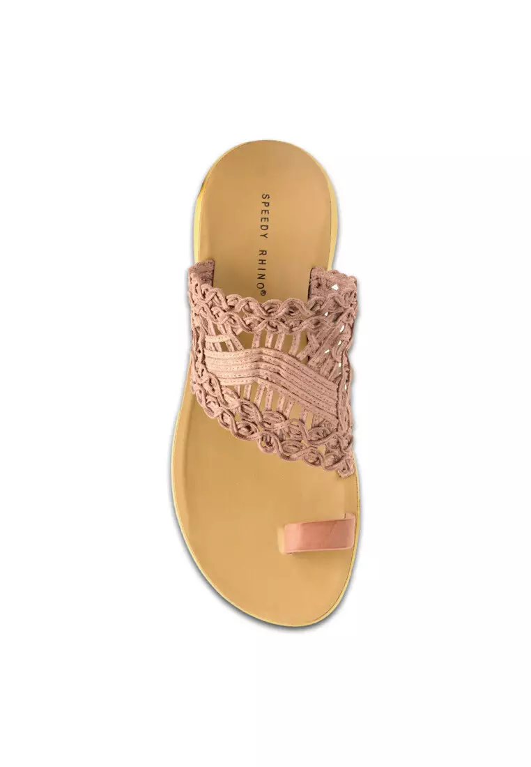 Weave Toe Ring Sandals