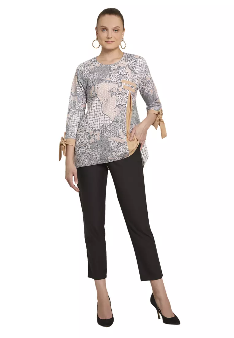 Shakira Blouse Batik Premium Wanita Casual Modern