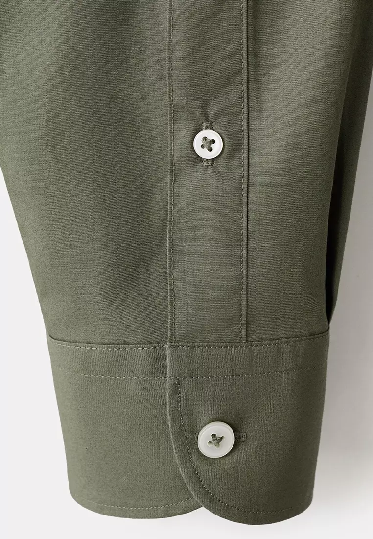 Regular-Fit 100% Cotton Shirt