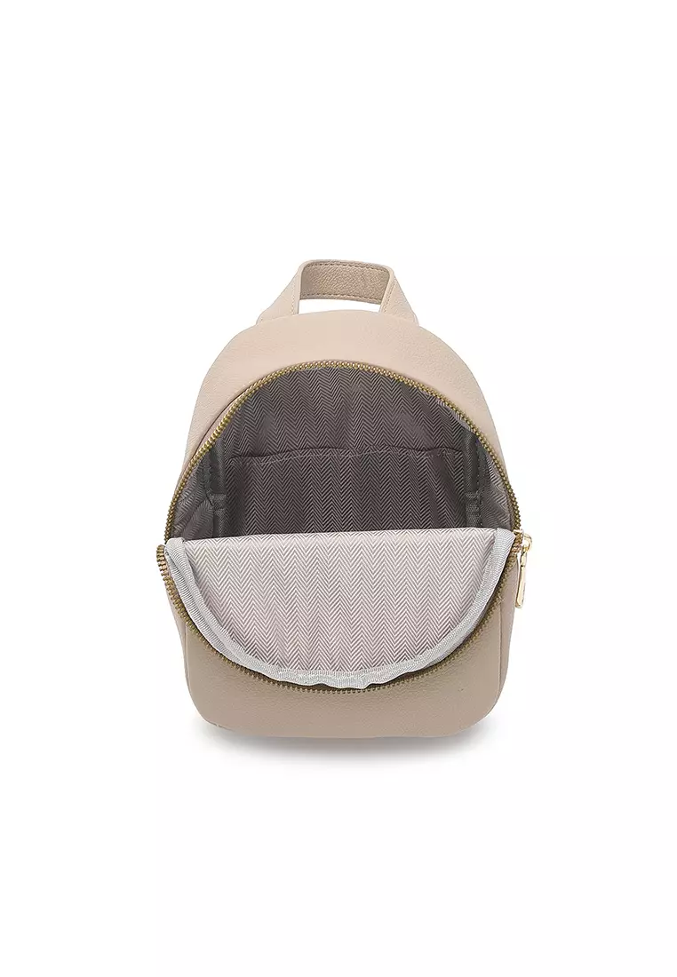 Women's 2-Way Backpack / Crossbody Bag / Sling Bag - Khaki