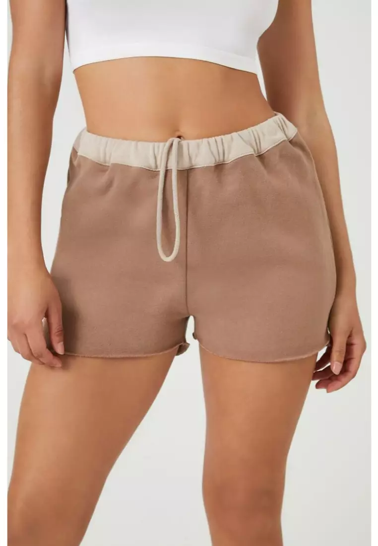 Forever 21 fleece shorts shop